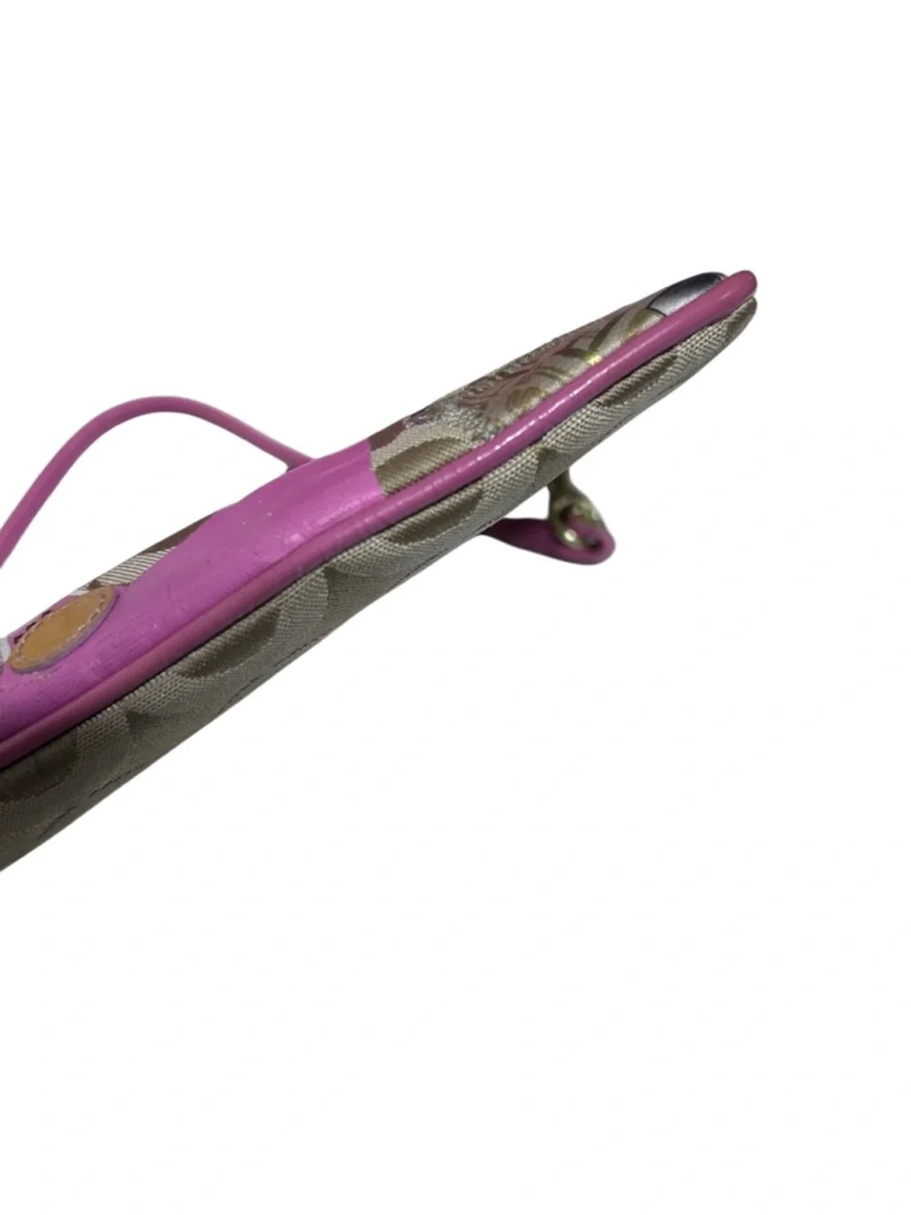 Coach Poppy Chan "Pinky" Wristlet Rare Limited Edition - Picture 9 of 11